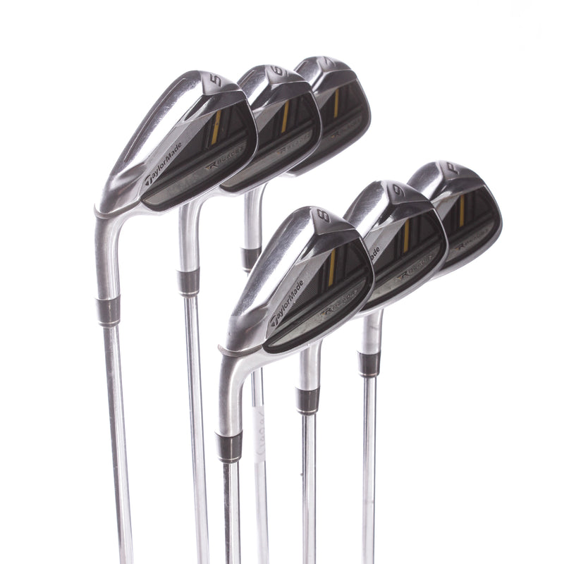 TaylorMade R Bladez Steel Men's Left Hand Irons 5-PW Regular - Rocketfuel Steel 85 R