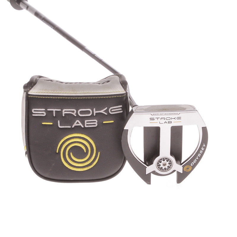 Odyssey Stroke Lab 2-Ball Fang Mens Left Hand Putter 34 Inches - Super Stroke Tour 3.0