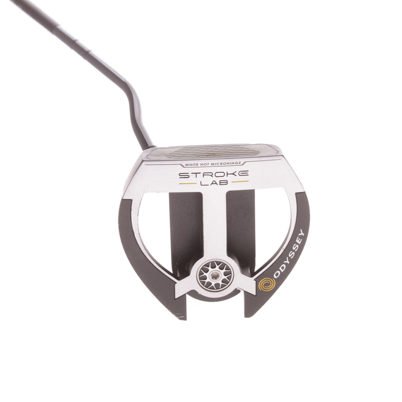 Odyssey Stroke Lab 2-Ball Fang Mens Left Hand Putter 34 Inches - Super Stroke Tour 3.0