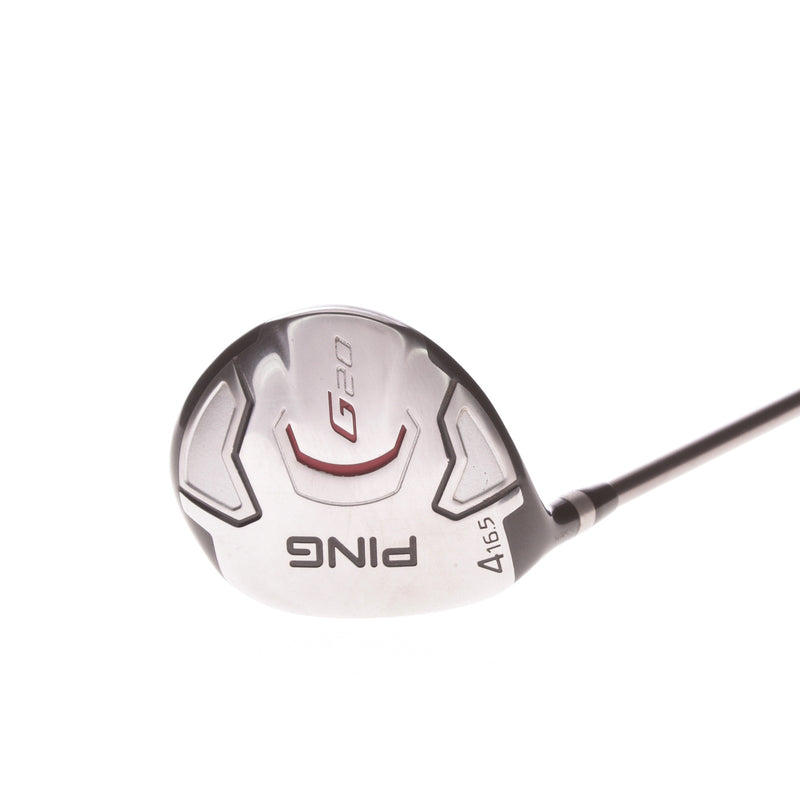 Ping G20 Graphite Mens Left Hand Fairway 4 Wood 16.5 Degree Regular - Ping TFC 169