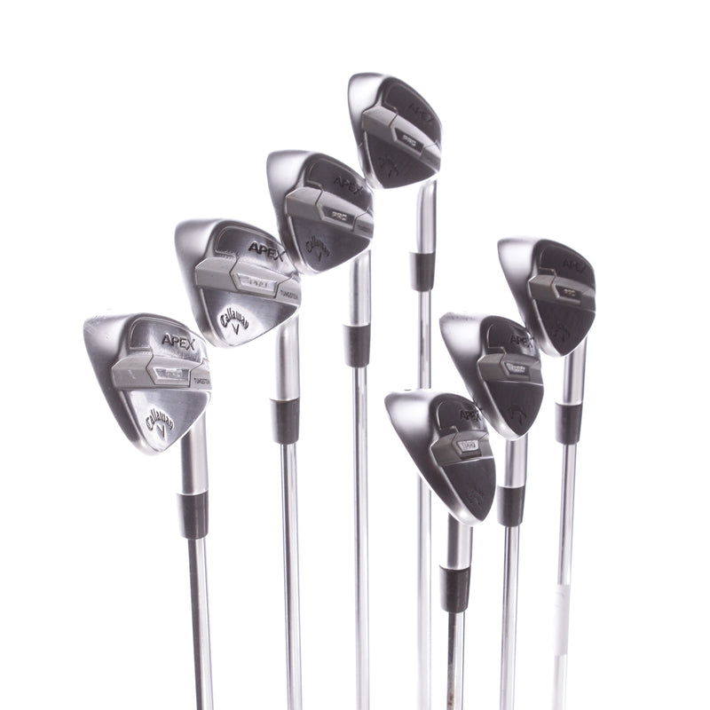 Callaway Apex Pro Forged Steel Mens Right Hand Irons 4-PW Regular - True Temper Elevate VVS 115 R