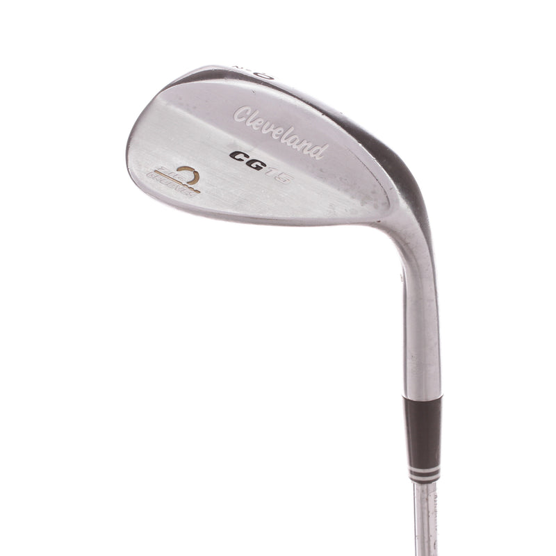 Cleveland CG15 Steel Mens Right Hand Lob Wedge 60 Degree 12 Bounce Wedge - Cleveland Traction