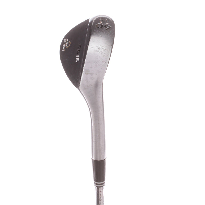 Cleveland CG15 Steel Mens Right Hand Lob Wedge 60 Degree 12 Bounce Wedge - Cleveland Traction