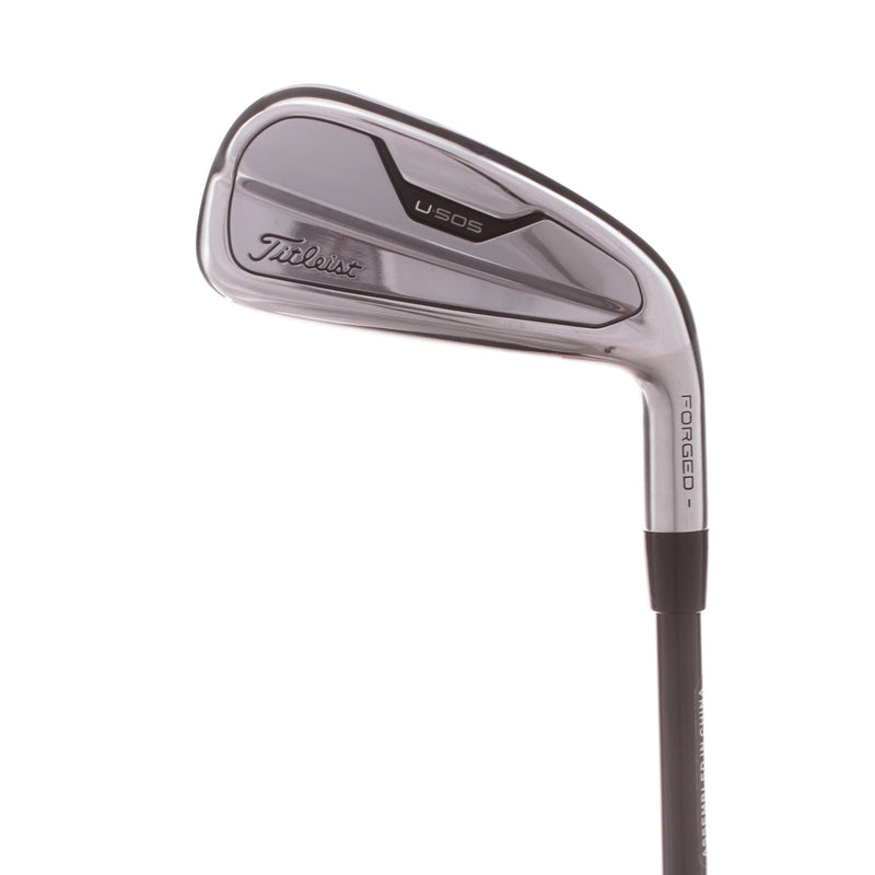 Titleist U505 Graphite Mens Right Hand 4 Iron 22 Degree Regular - Hzrdus Smoke 80