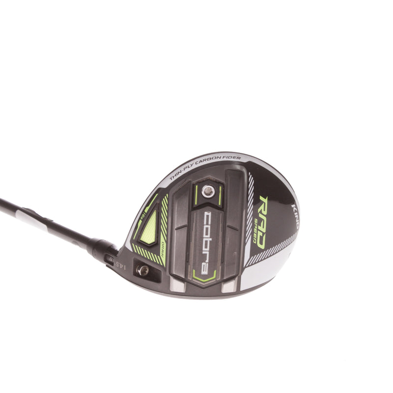 Cobra Rad Speed Graphite Mens Right Hand Fairway 3 Wood 14.5 Degree Senior - Evenflow Riptide 40g