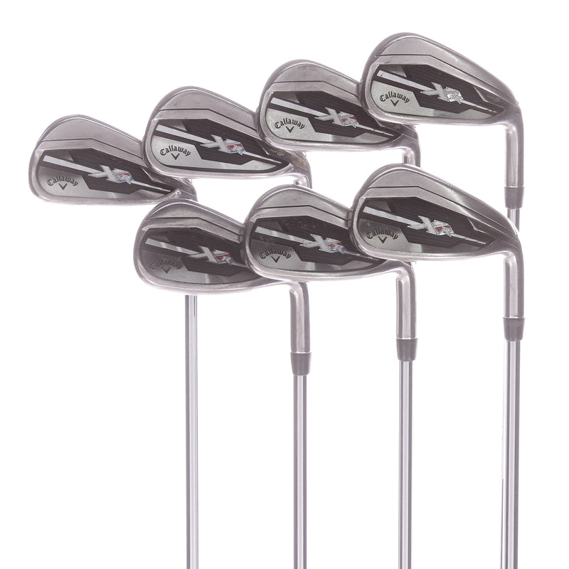 Callaway XR Steel Mens Right Hand Irons 4-PW Regular - True Temper SpeedStep