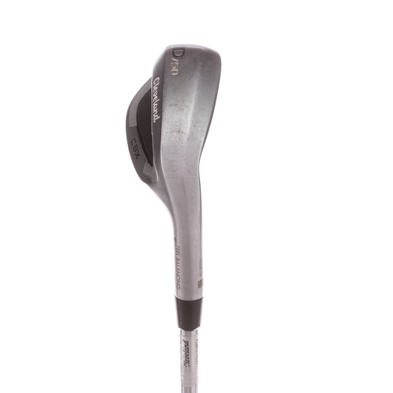 Cleveland CBX Steel Mens Right Hand Gap Wedge 50 Degree Regular - Dynamic Gold R300