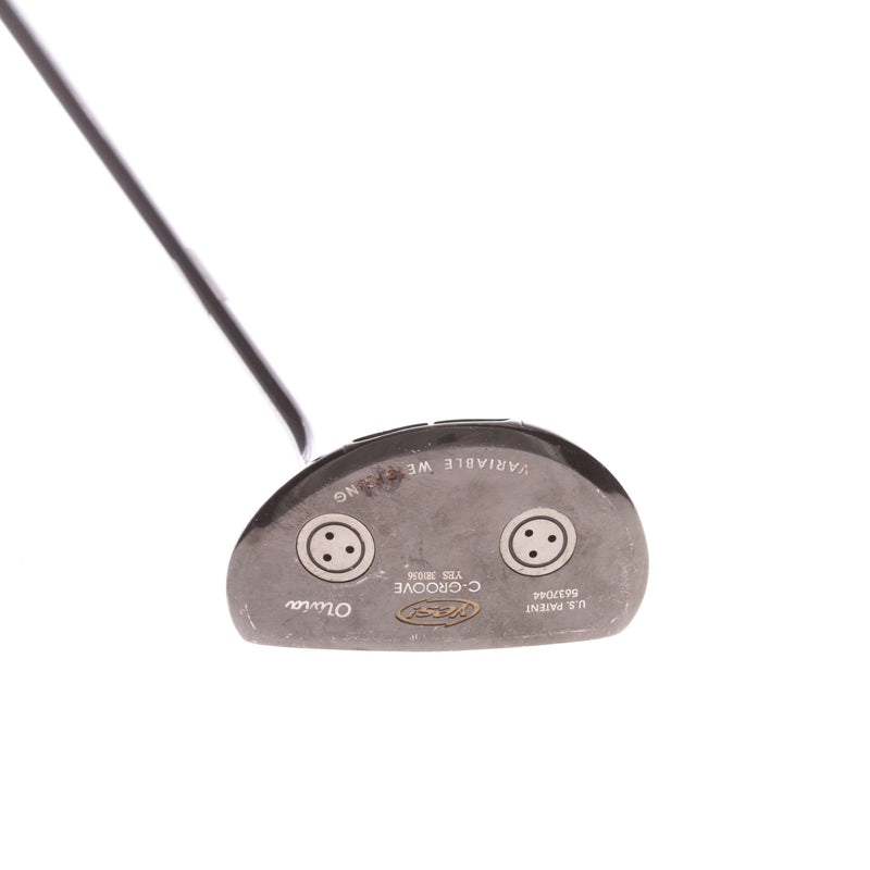 Yes! C-Groove Olivia Mens Right Hand Putter 34 Inches - Winn Pro X 1.32