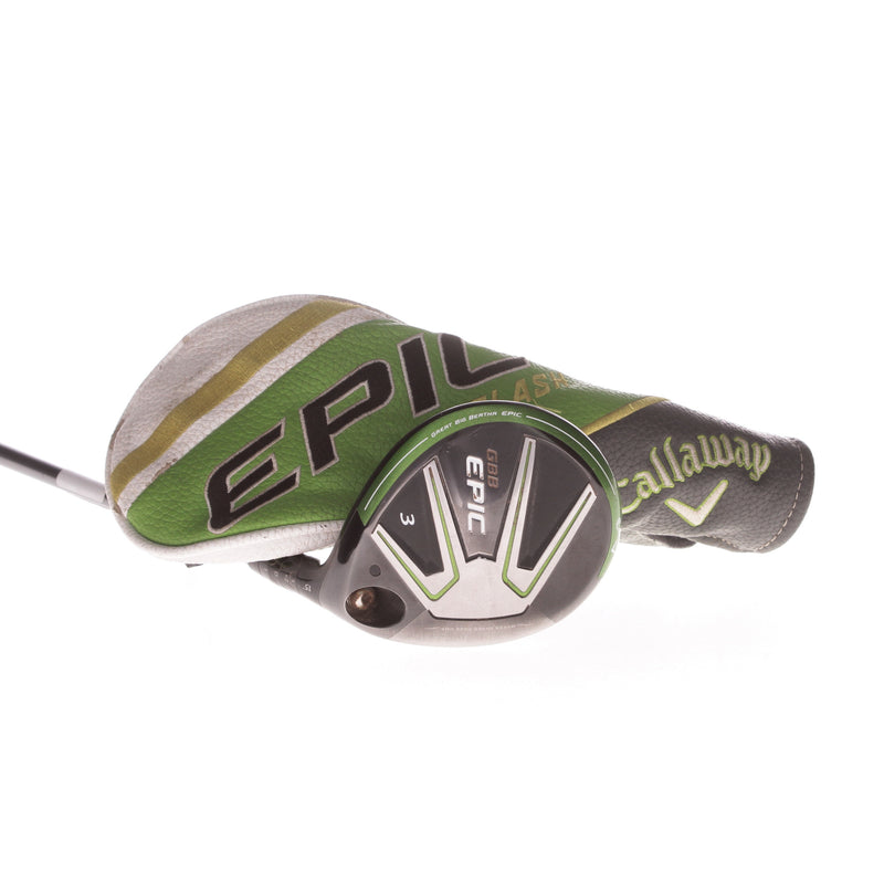 Callaway GBB Epic Graphite Mens Right Hand Fairway 3 Wood 15 Degree Regular - Project X Hzrdus T800 5.5 65