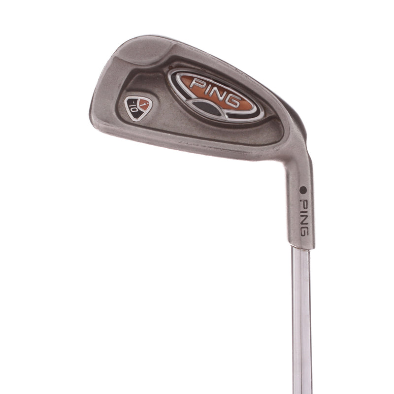 Ping i10 Steel Mens Right Hand 4 Iron Black Dot Stiff - Ping AWT S