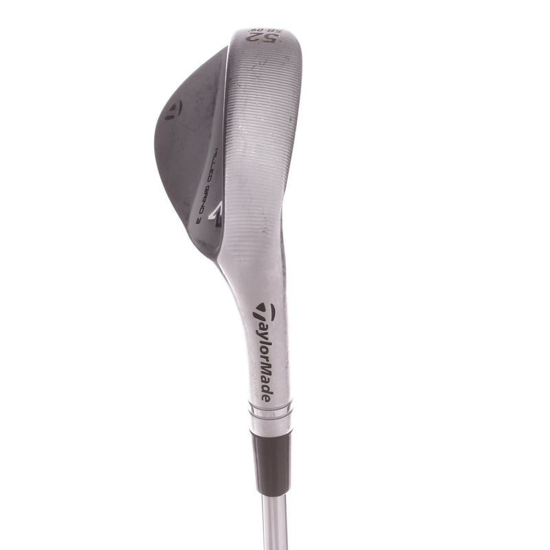 TaylorMade Milled Grind 3 SB Steel Mens Right Hand Gap Wedge 52 Degree 9 Bounce Stiff - Dynamic Gold Tour Issue S200