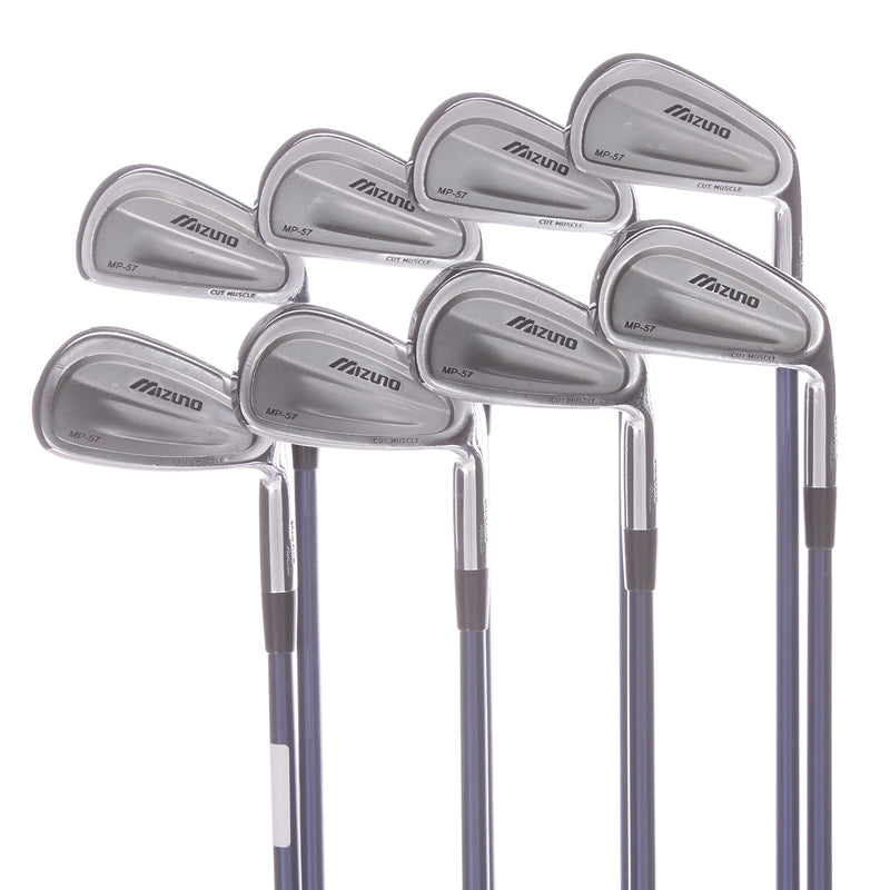 Mizuno MP-57 Graphite Mens Right Hand Iron 3-PW Regular - Exsar S2 Tour Spec