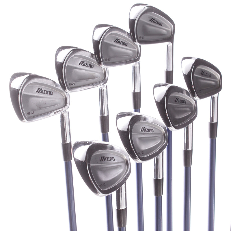 Mizuno MP-57 Graphite Mens Right Hand Iron 3-PW Regular - Exsar S2 Tour Spec