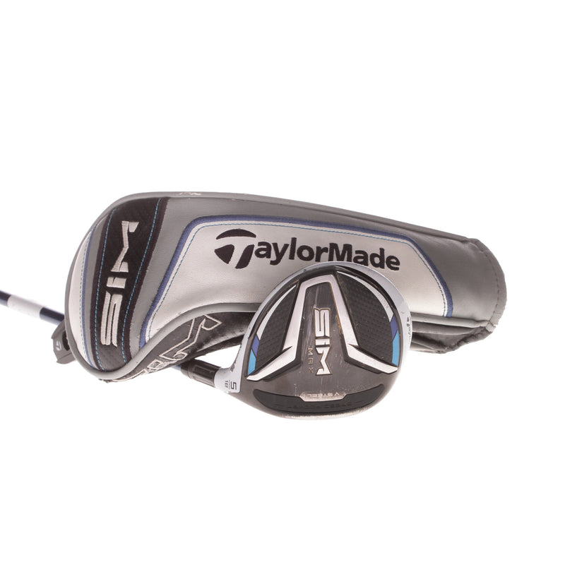 TaylorMade Sim Max Graphite Mens Right Hand Fairway 5 Wood 18 Degree Regular - Evenflow Riptide CB 5.5 60 R