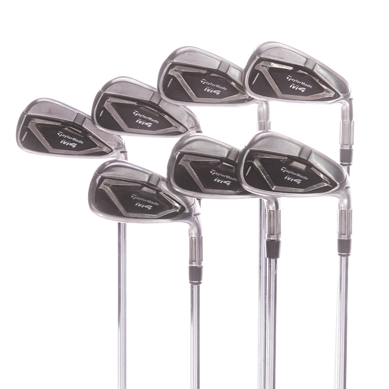 TaylorMade M4 Steel Mens Right Hand Irons 4-PW Stiff - KBS Max S 85