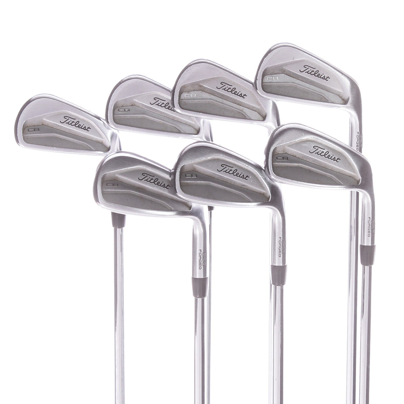 Titleist 620 CB Steel Mens Right Hand Irons 4-PW Stiff - Project X LZ 6.5 125G