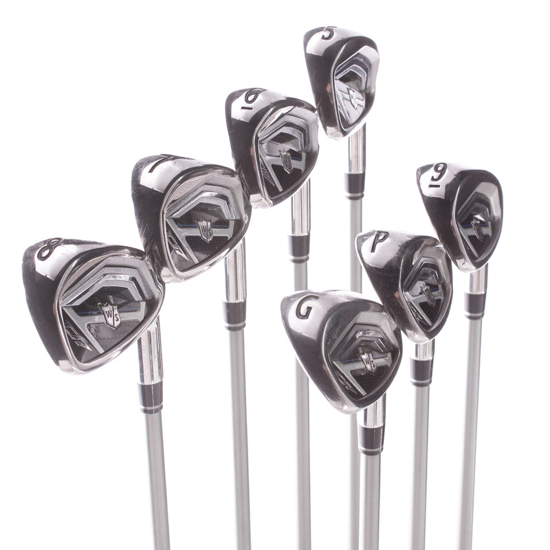 Wilson Staff D7 Graphite Mens Right Hand Irons 5-GW Senior - UST Mamiya Recoil 460 A