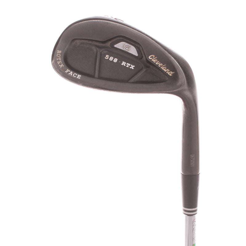 Cleveland 588 RTX Black Pearl Steel Mens Right Hand Sand Wedge 56 Degree 14 Bounce Wedge - Dynamic Gold