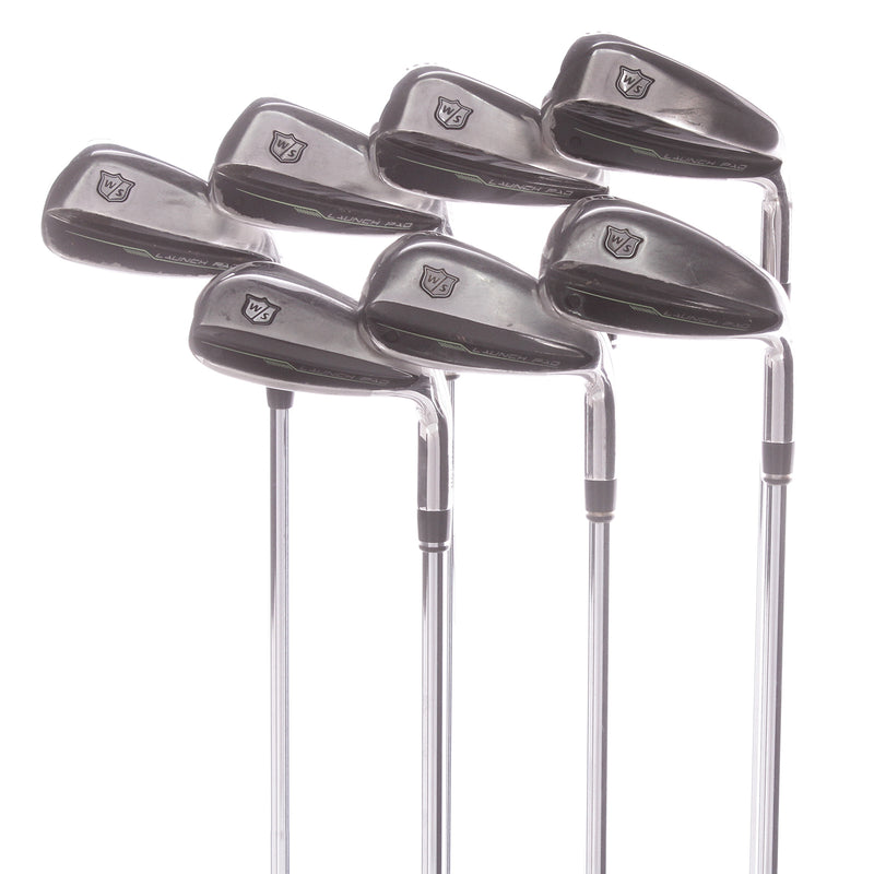 Wilson Staff Launch Pad 2022 Steel Mens Right Hand Irons 5-SW Regular - KBS Maxc Ultralite