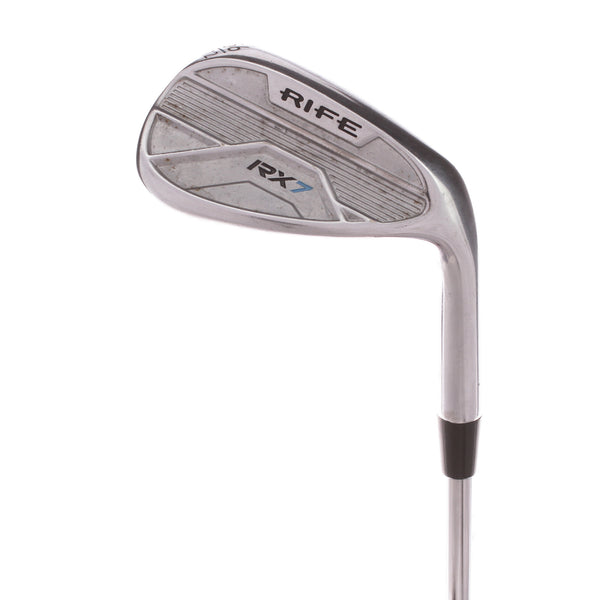 Rife RX7 Steel Mens Right Hand Sand Wedge 56 Degree 12 Bounce Wedge - Rife