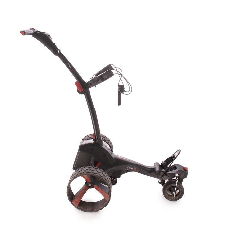 MGI Zip X3 18 Hole Lithium Second Hand Electric Golf Trolley - Black/Red