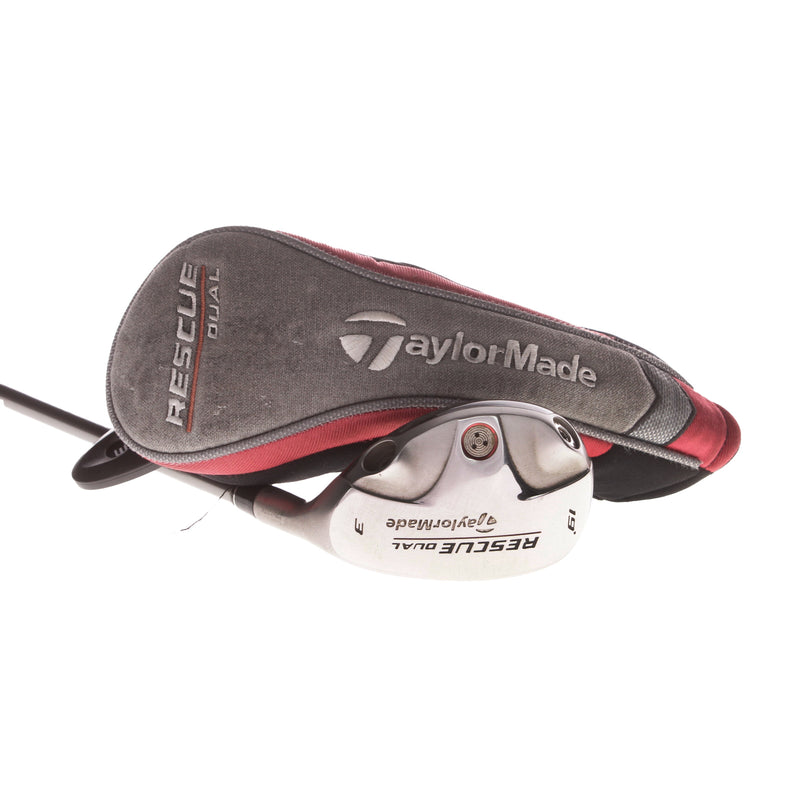 TaylorMade Rescue Dual Graphite Mens Right Hand 3 Hybrid 19 Degree Regular - Taylormade Hybrid-65 R