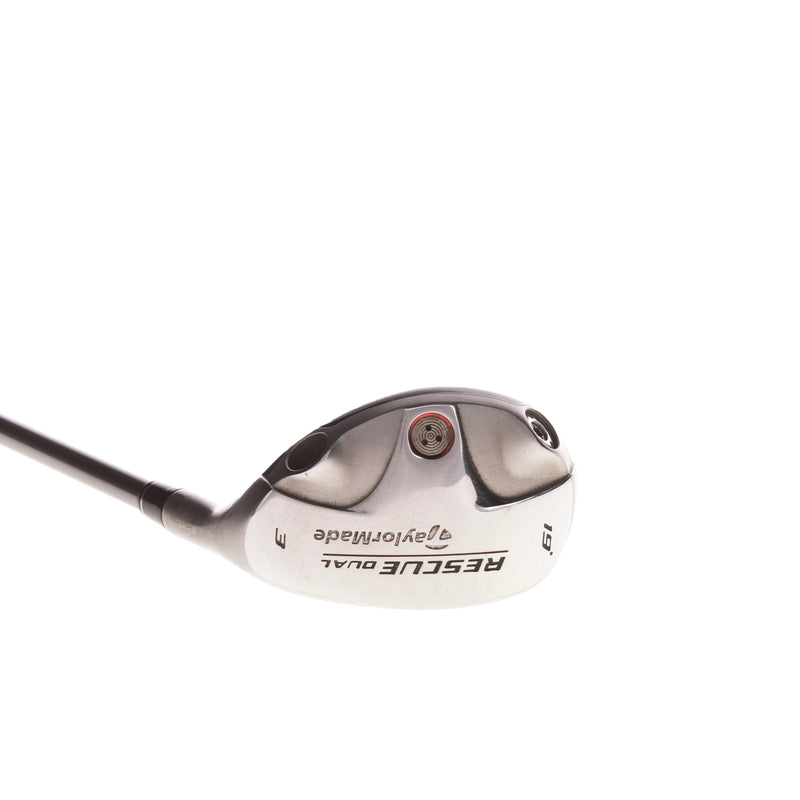 TaylorMade Rescue Dual Graphite Mens Right Hand 3 Hybrid 19 Degree Regular - Taylormade Hybrid-65 R