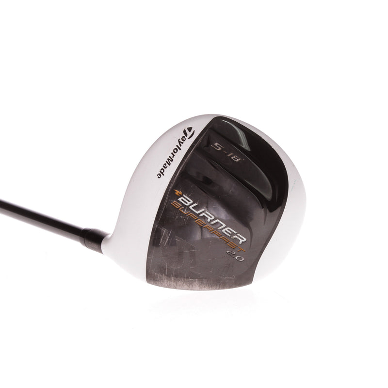 TaylorMade Burner SuperFast 2.0 Graphite Men's Right Fairway 5 Wood 18 Degree Regular - Matrix Ozik 4.8