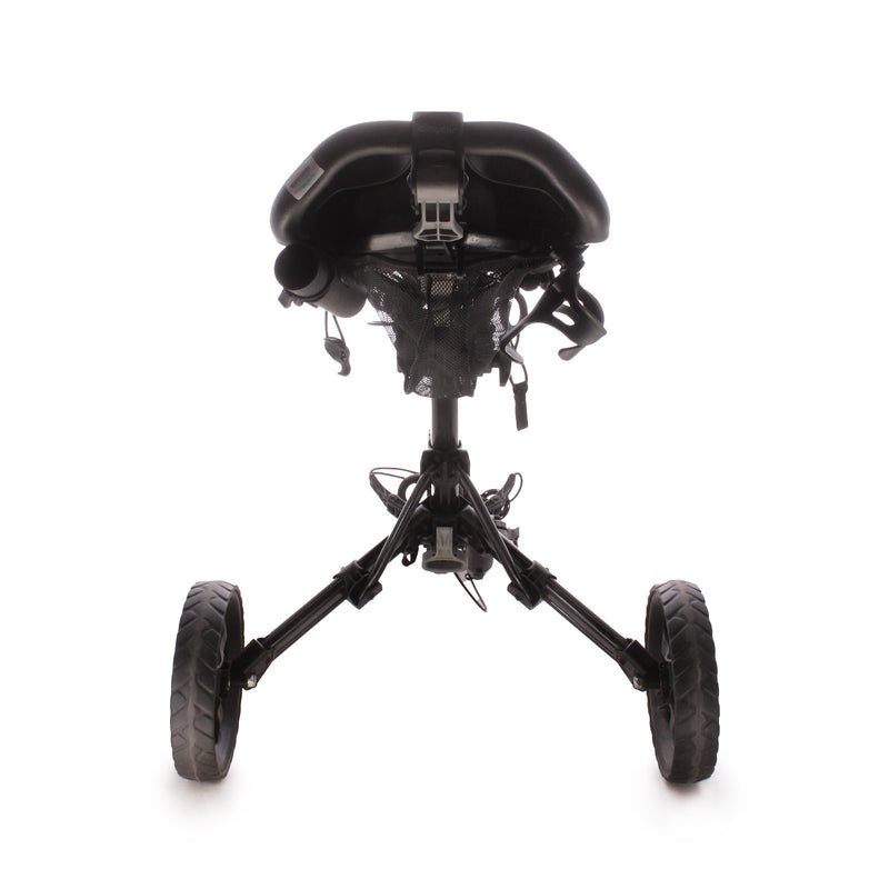 Clicgear 3.5+ Second Hand 3 Wheel Push Trolley - Black