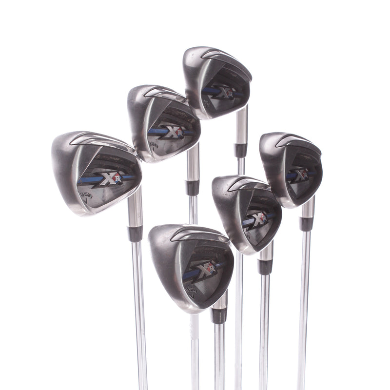 Callaway XR Steel Mens Right Hand Irons 5-PW Regular - True Temper SpeedStep 80 R