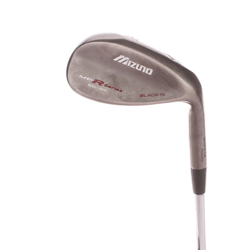 Mizuno MP-R-Series Black Nickel Graphite Mens Right Hand Lob Wedge 60 Degree Stiff - Dynamic Gold S300