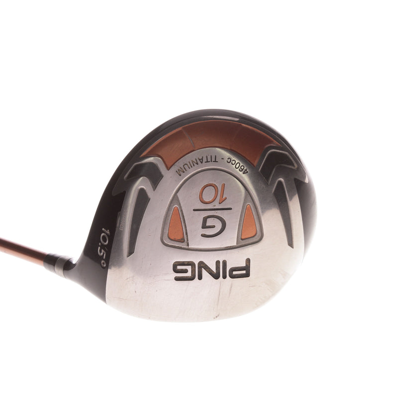 Ping G10 Graphite Mens Right Hand Driver 10.5 Degree Stiff - Ping TFC 129 D