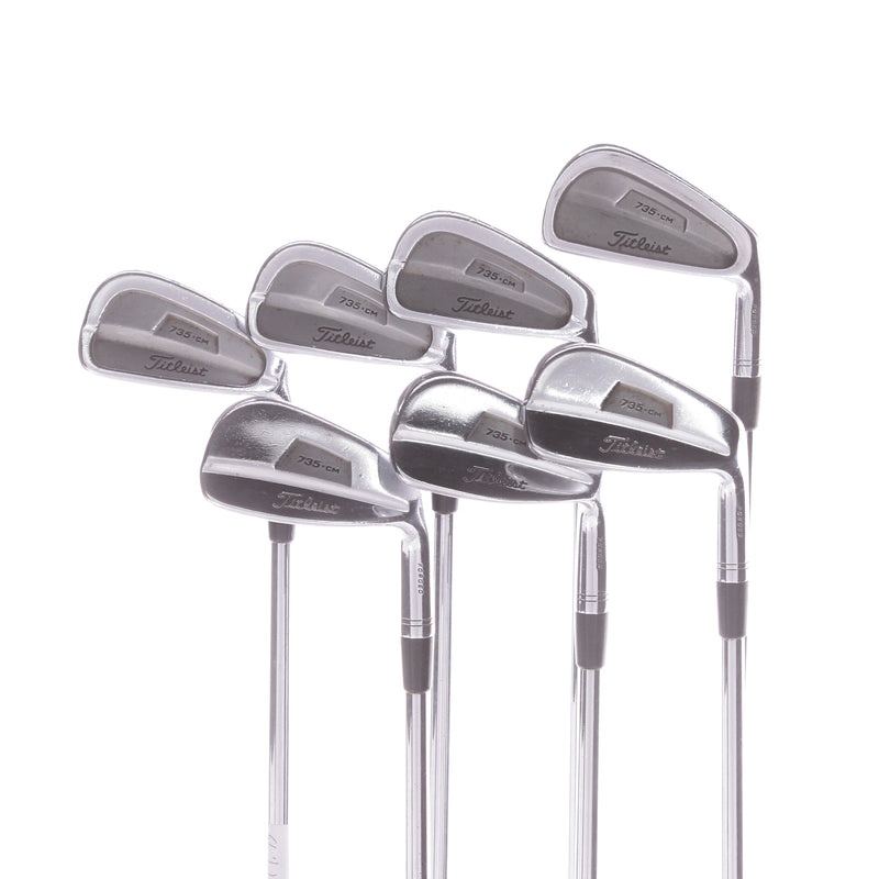 Titleist Forged 735.CM (Stainless) Steel Mens Right Hand Iron 3-PW Stiff - Dynamic Gold S300