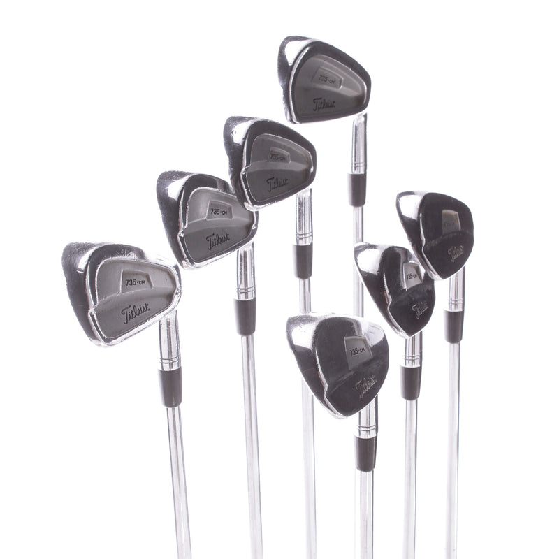 Titleist Forged 735.CM (Stainless) Steel Mens Right Hand Iron 3-PW Stiff - Dynamic Gold S300