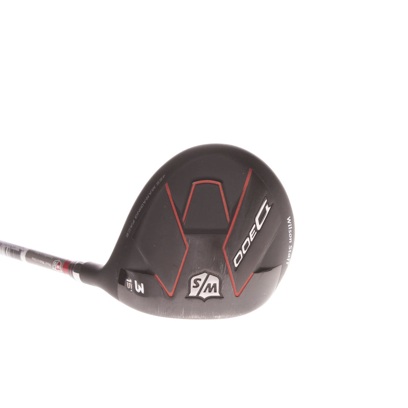 Wilson Staff D300 Mens Right Hand Graphite Fairway 3 Wood 15 Degree Regular - Speedrulz A.Type 49 R