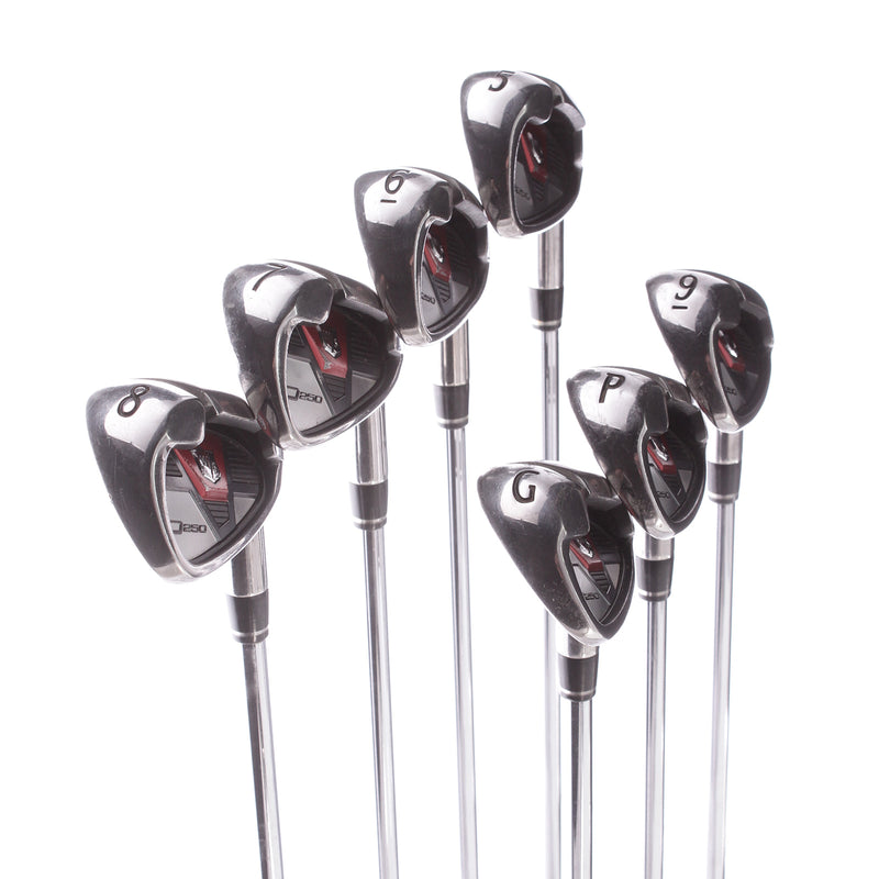 Wilson Staff D250 Mens Right Hand Steel Irons 5-GW Uniflex - Wilson Staff