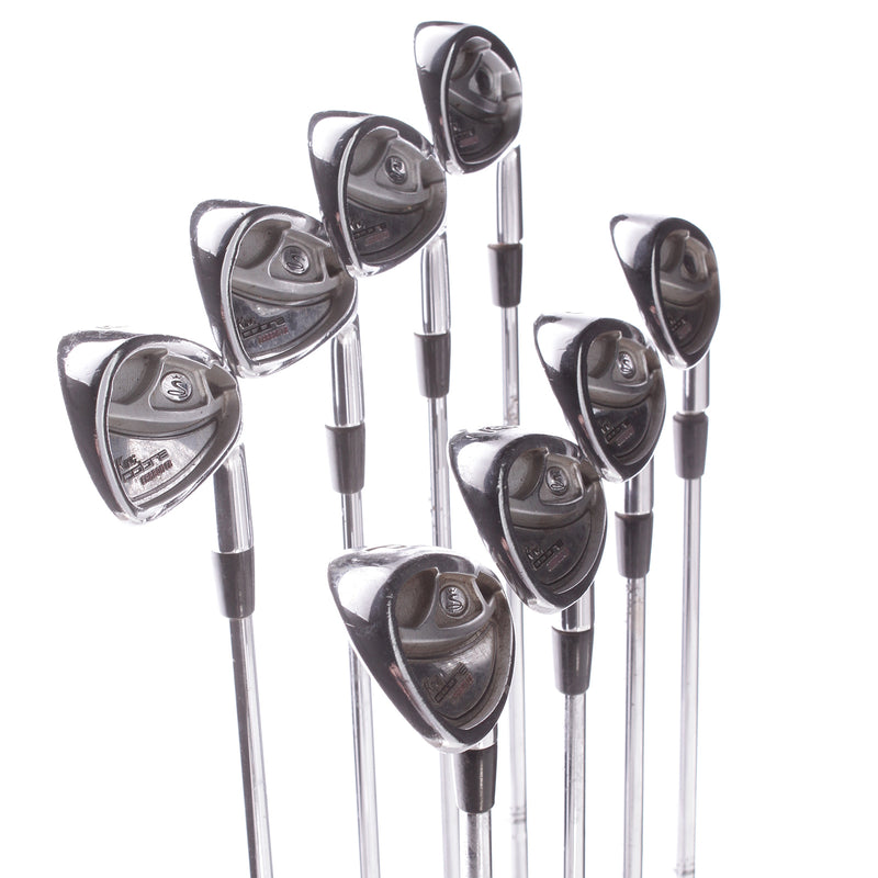 Cobra King Cobra Carbon CB Mens Right Hand Steel Iron 3-PW Stiff - Dynamic Gold S300