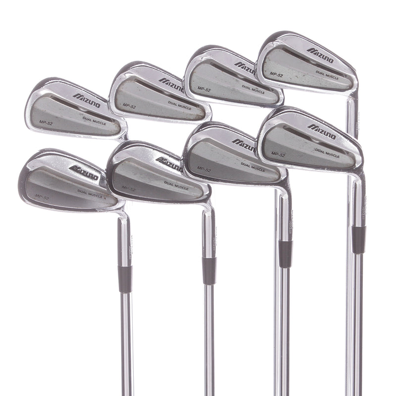 Mizuno MP-52 Mens Right Hand Steel Iron 3-PW Regular - Dynamic Gold R300