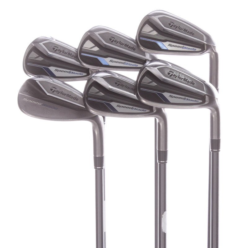 TaylorMade SpeedBlade Ladies Right Hand Graphite Irons 6-SW Ladies - Velox T 45 L