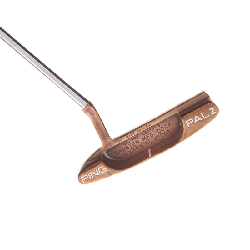 Ping PAL 2 BeCu Mens Right Hand Putter 35 Inches - Super Stroke Mid Slim 2.0