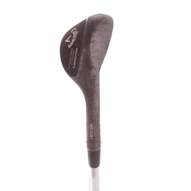 Callaway Mack Daddy 2 Mens Right Hand Steel Lob Wedge 58 Degree 8 Bounce Wedge - True Temper Dynamite Gold