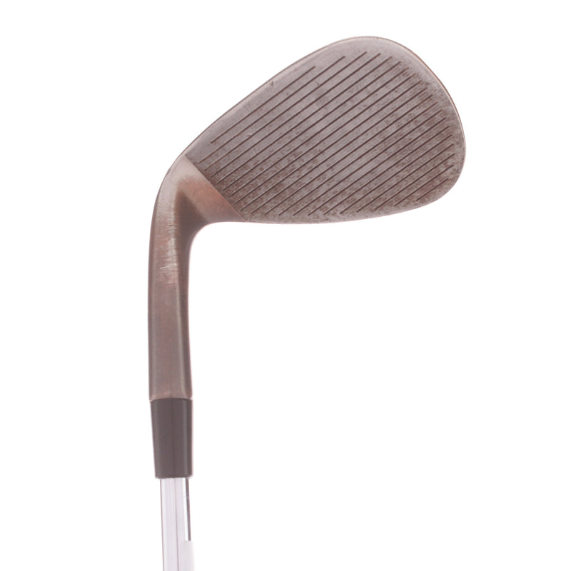 TaylorMade Milled Grind Hi Toe 3 Raw Steel Mens Right Hand Sand Wedge 54 Degree 10 Bounce Wedge - KBS Rev 2.0