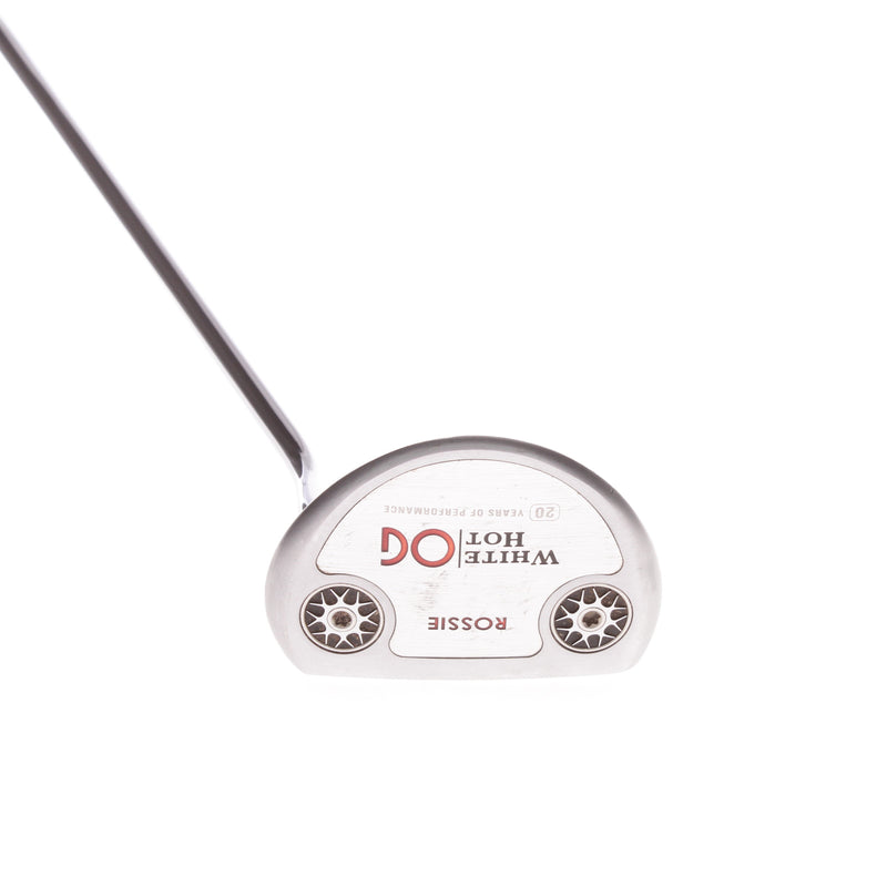 Odyssey White Hot Rossie Mens Right Hand Putter 34 Inches - Odyssey Winn AVS