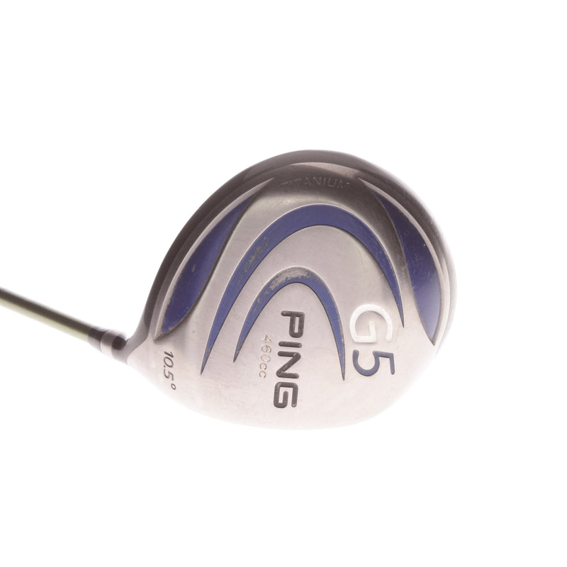 Ping G5 Mens Right Hand Graphite Driver 10.5 Degree Stiff - Aldila NV 65-S