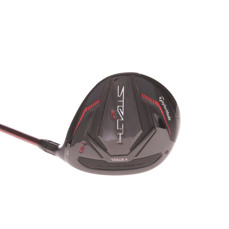 TaylorMade Stealth 2 HD Graphite Mens Right Hand Fairway 5 Wood 19 Degree Regular - Fujikura Speeder NX 50 R