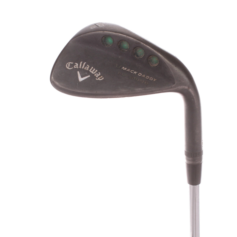 Callaway Mack Daddy PM Grind Mens Right Hand Steel Lob Wedge 60 Degree KBS Tour-V - Wedge