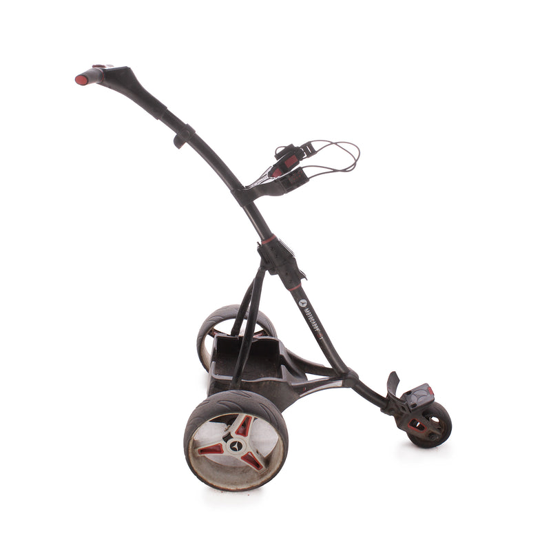 Motocaddy S1 18 Hole Lithium Second Hand Elecric Golf Trolley - Black/Red