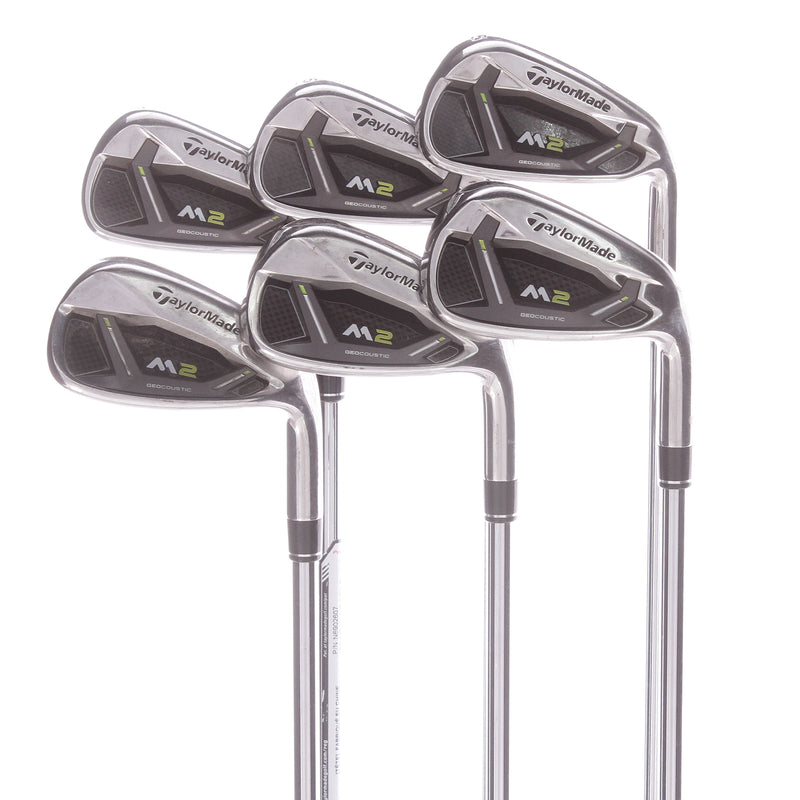 TaylorMade M2 2017 Steel Mens Right Hand Irons 5-PW Regular - Reax Steel 88 R