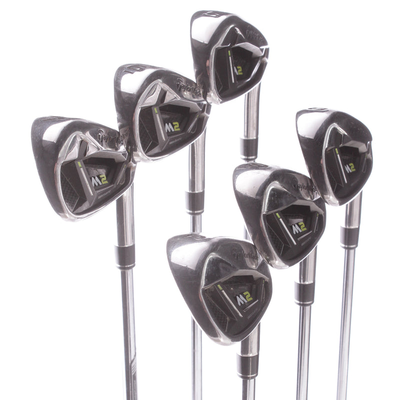 TaylorMade M2 2017 Steel Mens Right Hand Irons 5-PW Regular - Reax Steel 88 R