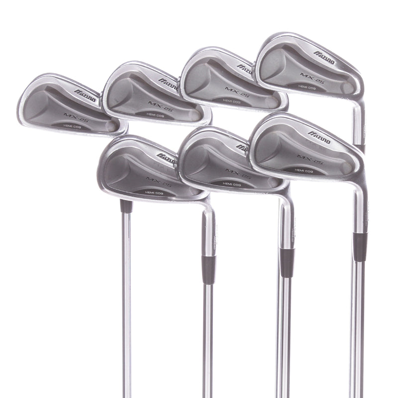 Mizuno MX-25 Steel Mens Right Hand Irons 4-PW Regular - True Temper